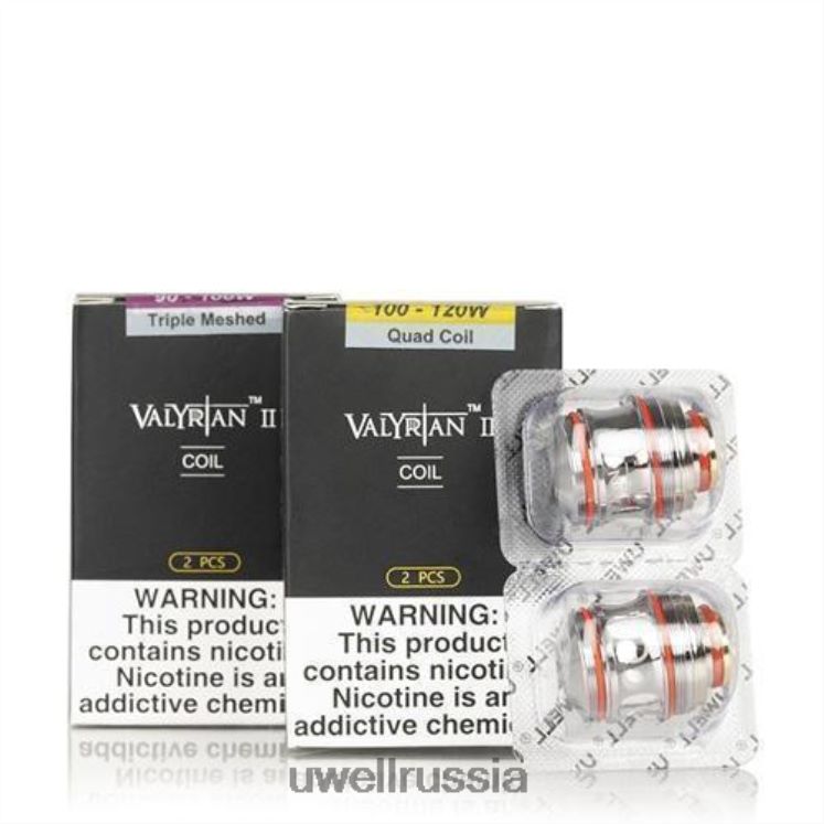 UWELL VALYRIAN 2 сменные катушки (2 шт.) ZVLJ6830 UWELL disposable vape un2-3 тройная сетка 0,16 Ом