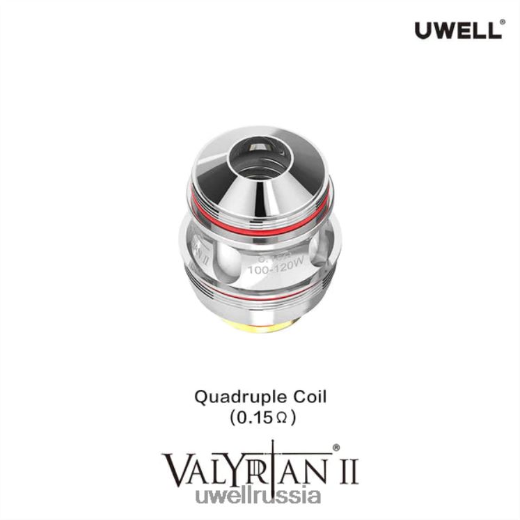 UWELL VALYRIAN 2 сменные катушки (2 шт.) ZVLJ6831 UWELL russia четверной 0,15 Ом