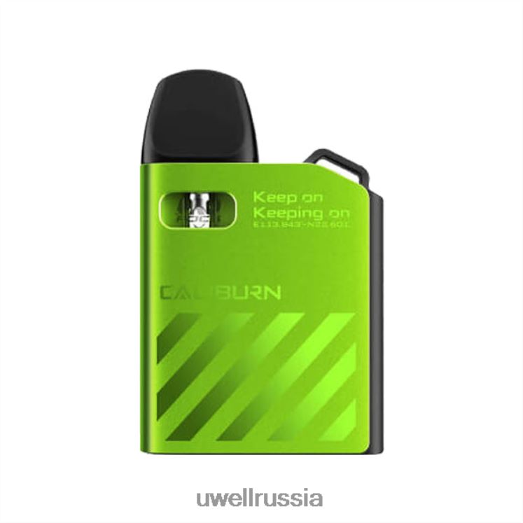 UWELL CALIBURN AK2 комплект | 15 Вт ZVLJ6890 UWELL disposable vape мрачно-зеленый