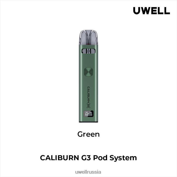 UWELL CALIBURN G3 набор ZVLJ68136 UWELL vape flavours зеленый