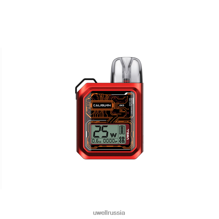UWELL CALIBURN GK3 система капсул ZVLJ68172 UWELL россия красный