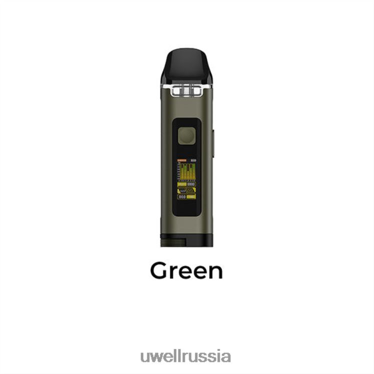 UWELL CROWN D комплект капсул ZVLJ68119 UWELL вейп зеленый