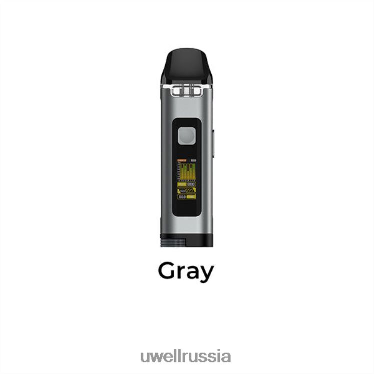 UWELL CROWN D комплект капсул ZVLJ68120 UWELL disposable vape серый